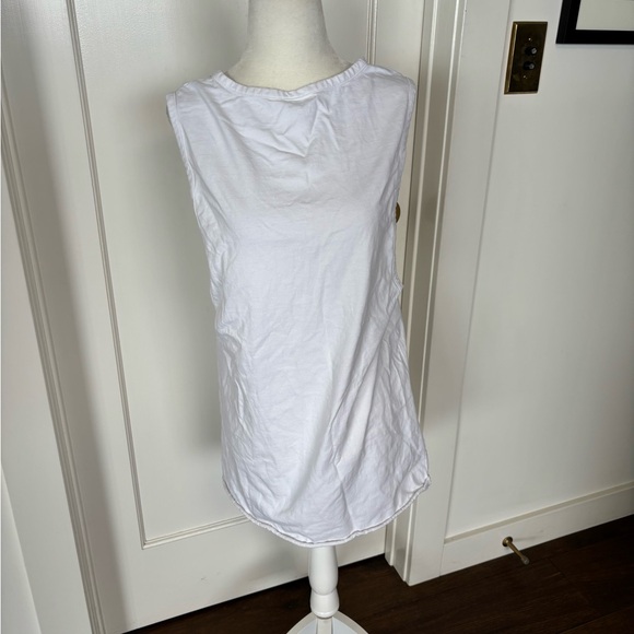 ALO Yoga Men's White Muscle Tank Top Sz M - Picture 5 of 8